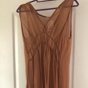 Silk Blend Sheer Kaftan BNWT